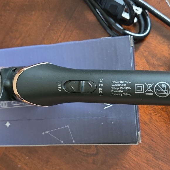 Weeyum Dual voltage 2 in 1 straightener-curling iron NWOT - Picture 6 of 6